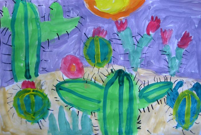 Art Studio PALETTE. Joshua Lukose Picture.   Plants Cacti 