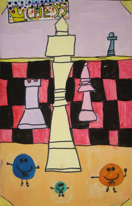 Art Studio PALETTE. Alyssa Lukose Picture.   Fantasy Chess 
