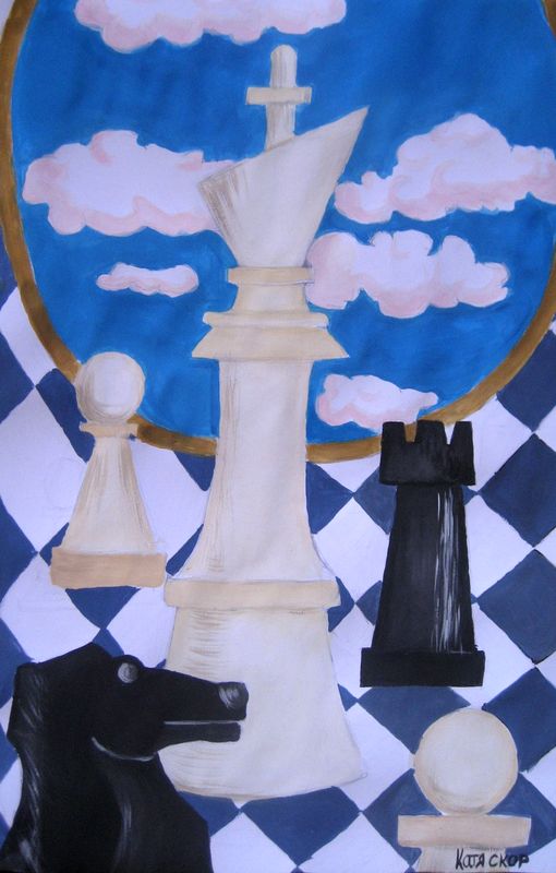 Art Studio PALETTE. Katia Skorokhod Picture.   Fantasy Chess 
