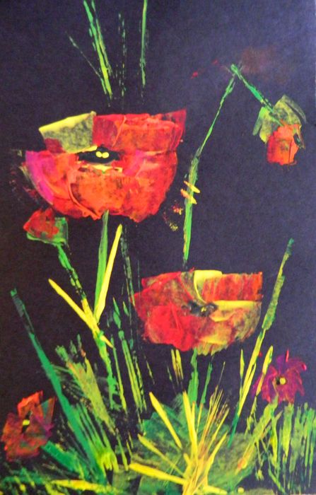 Art Studio PALETTE. Mila Radojevic Picture.   Plants Flowers 