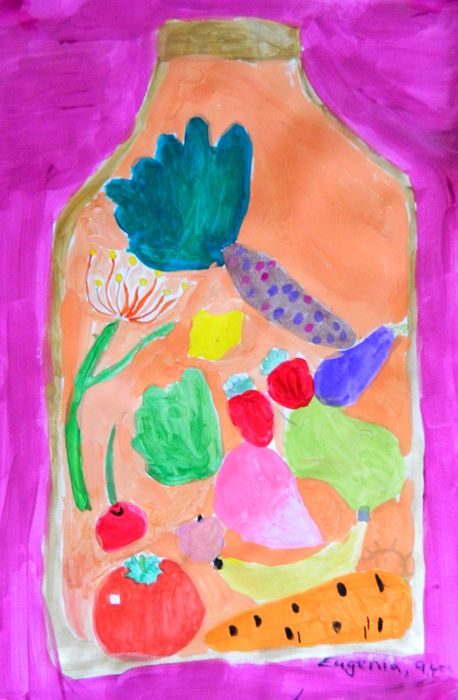 Art Studio PALETTE. Eugenia Lupu Picture.   Still Life Fruits & Vegi 