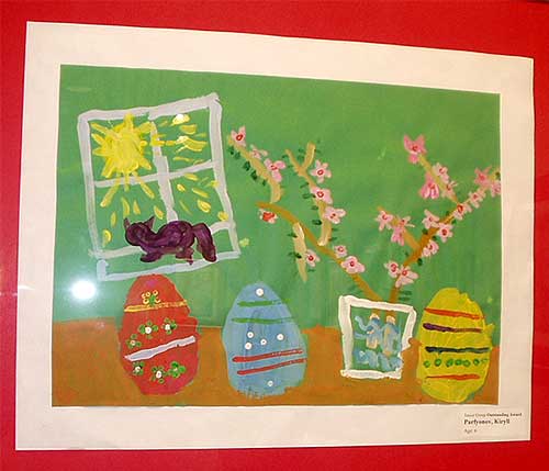 Art Studio PALETTE. 2004 Easter Drawing Contest Outstanding Award<br>Junior Group (5-8 years old) 