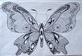 Lesson 1. Graphic drawing Butterfly. Pic. 6